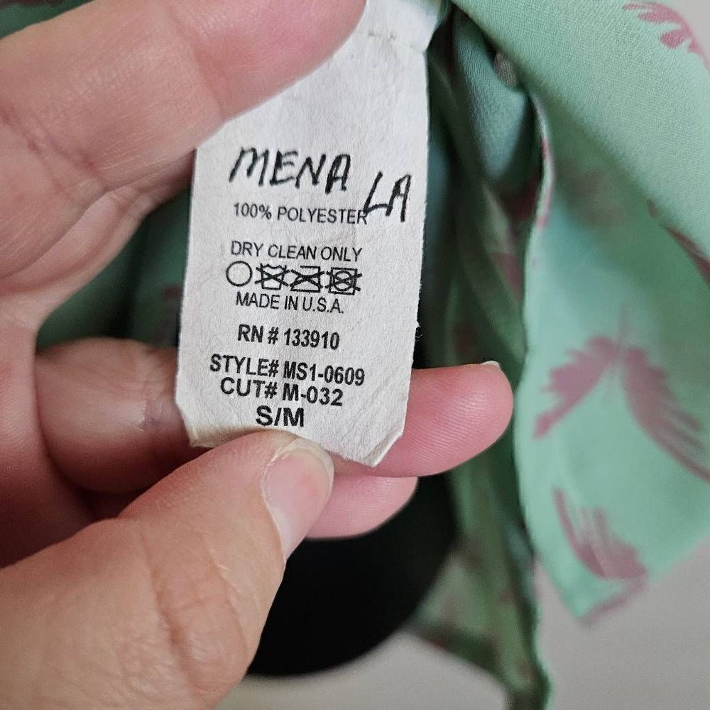 Show Me Your MuMu Sheer Bird Print Tank Top - Picture 4 of 8